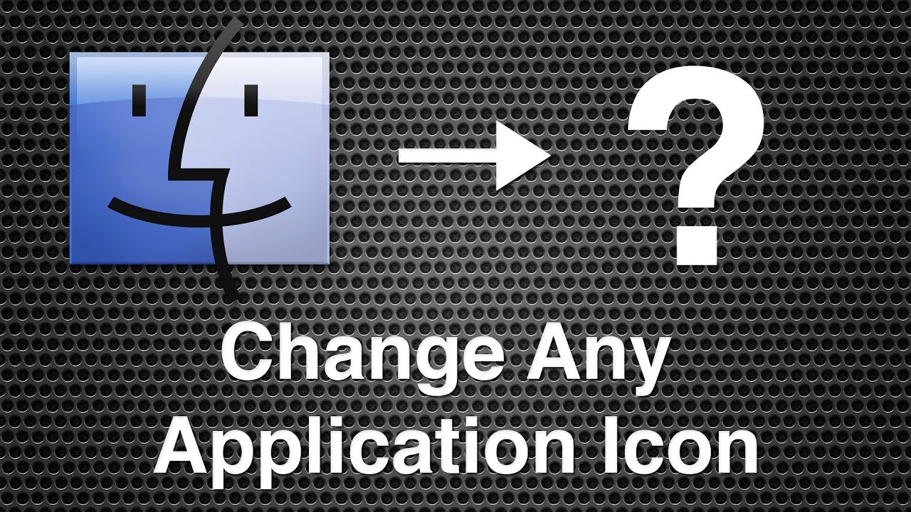 how to change folder icon mac